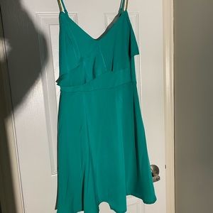 Teal/green dress